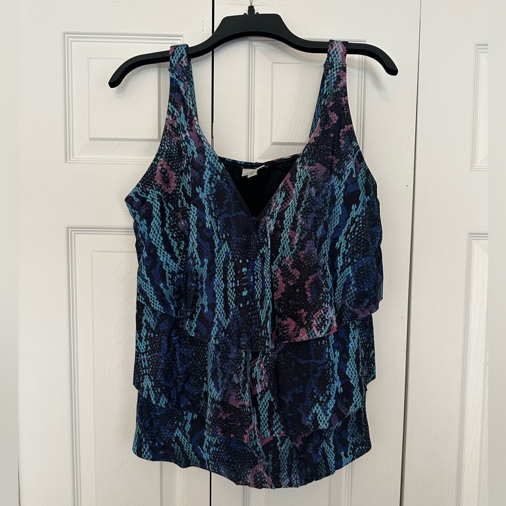 Avenue tiered tankini